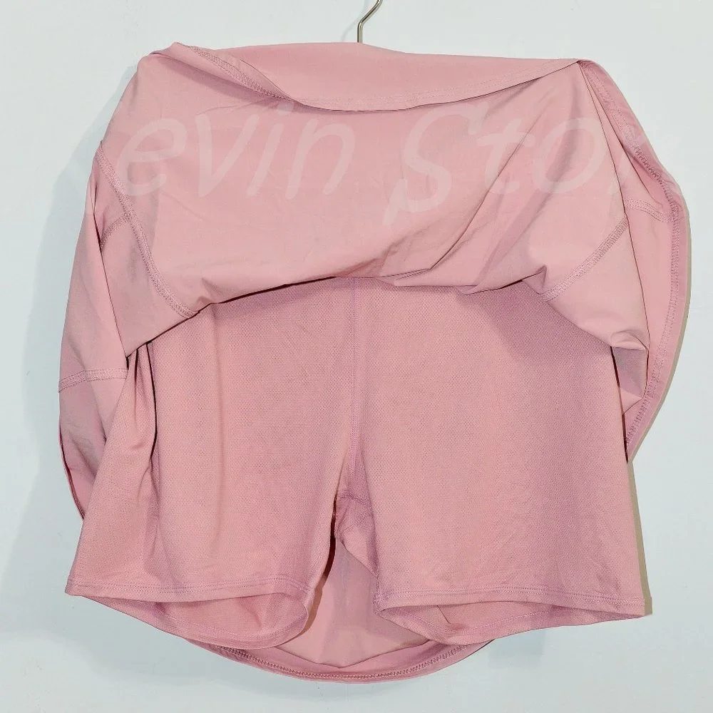 Pink NWT‎ 32 Degrees ladies Flowy woven lightweight skorts